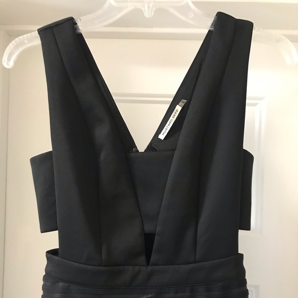 Mustard Seed Black Dress